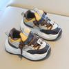 Children's sports shoes 2025 spring and autumn new boys' dad shoes Korean version girls' little white shoes soft-soled baby casual shoes