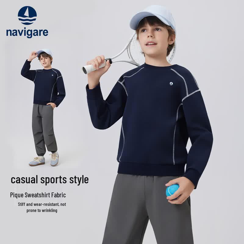 Navigare Kids' Long Sleeve Casual Sweatshirt
