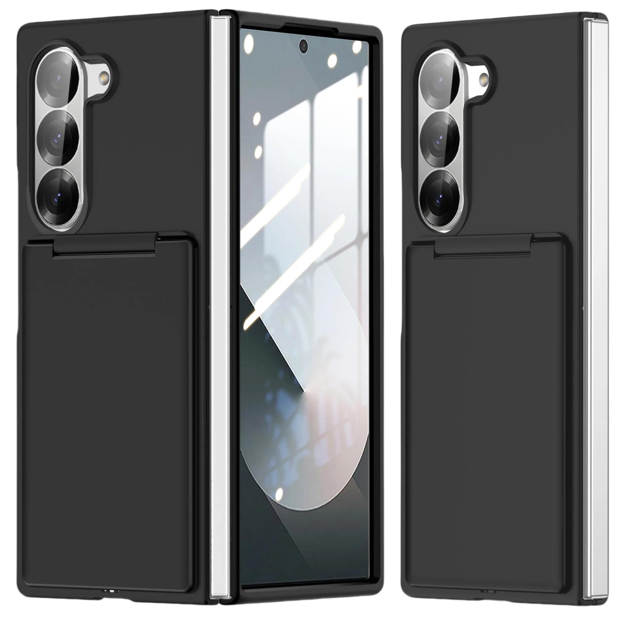 

Anti-Drop Hard Plastic Folding Phone Case for Samsung Galaxy Z Fold7 5G Fold6 Fold 7 Fold5 Fold 6 5 Cover Galaxy Z Fold7 чорний