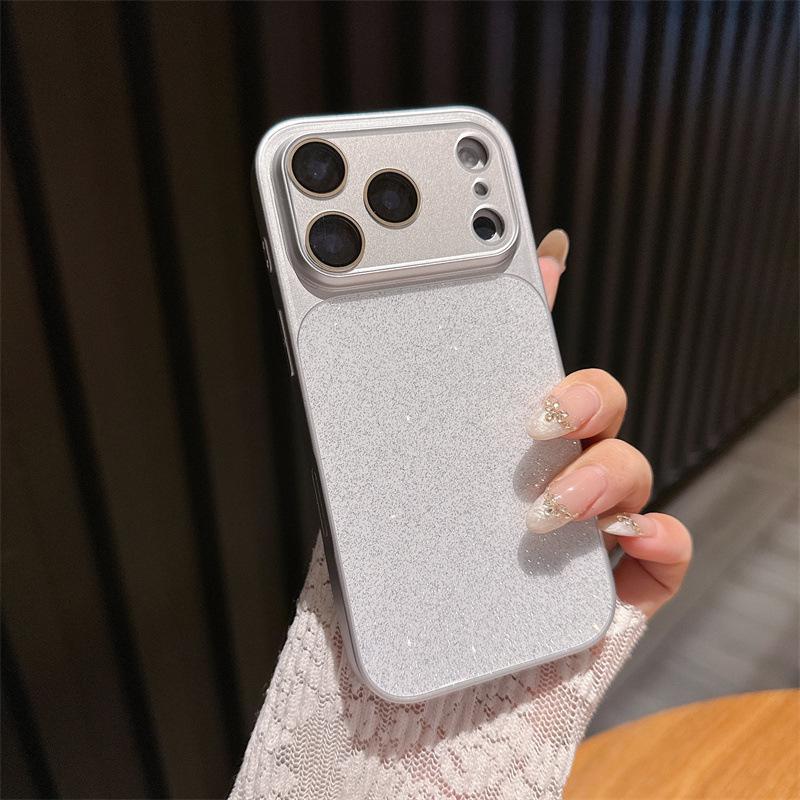 iPhone 17 Pro Case - Apple Glitter 16 Pro, 15 Pro Lens Film, 14 Pro Compatibility