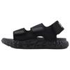 EA7 Polyester Nylon Round Toe Velcro Beach Sandals Men Sandals Black XBR004XK449R312