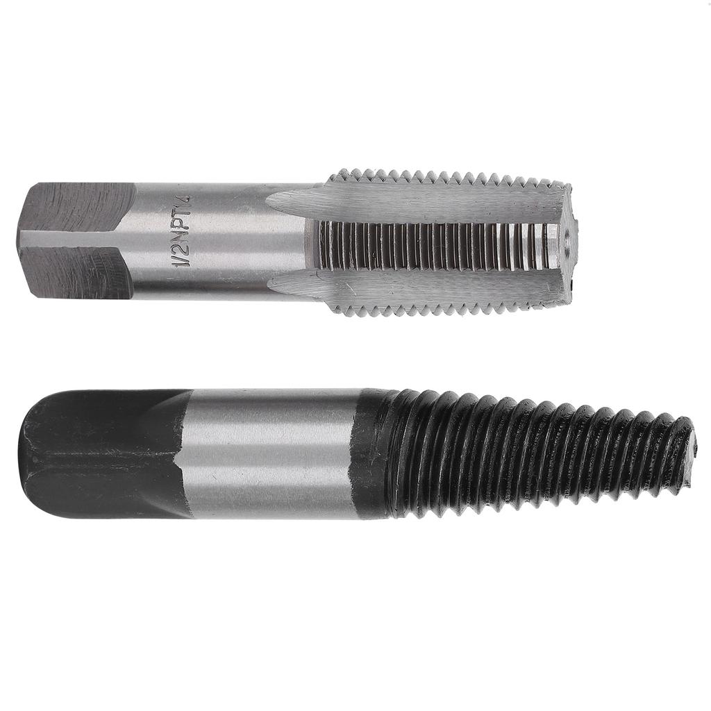 Pipe Extractor with Tap 12in Thread Removal Repair Manual Broken Remover Tools