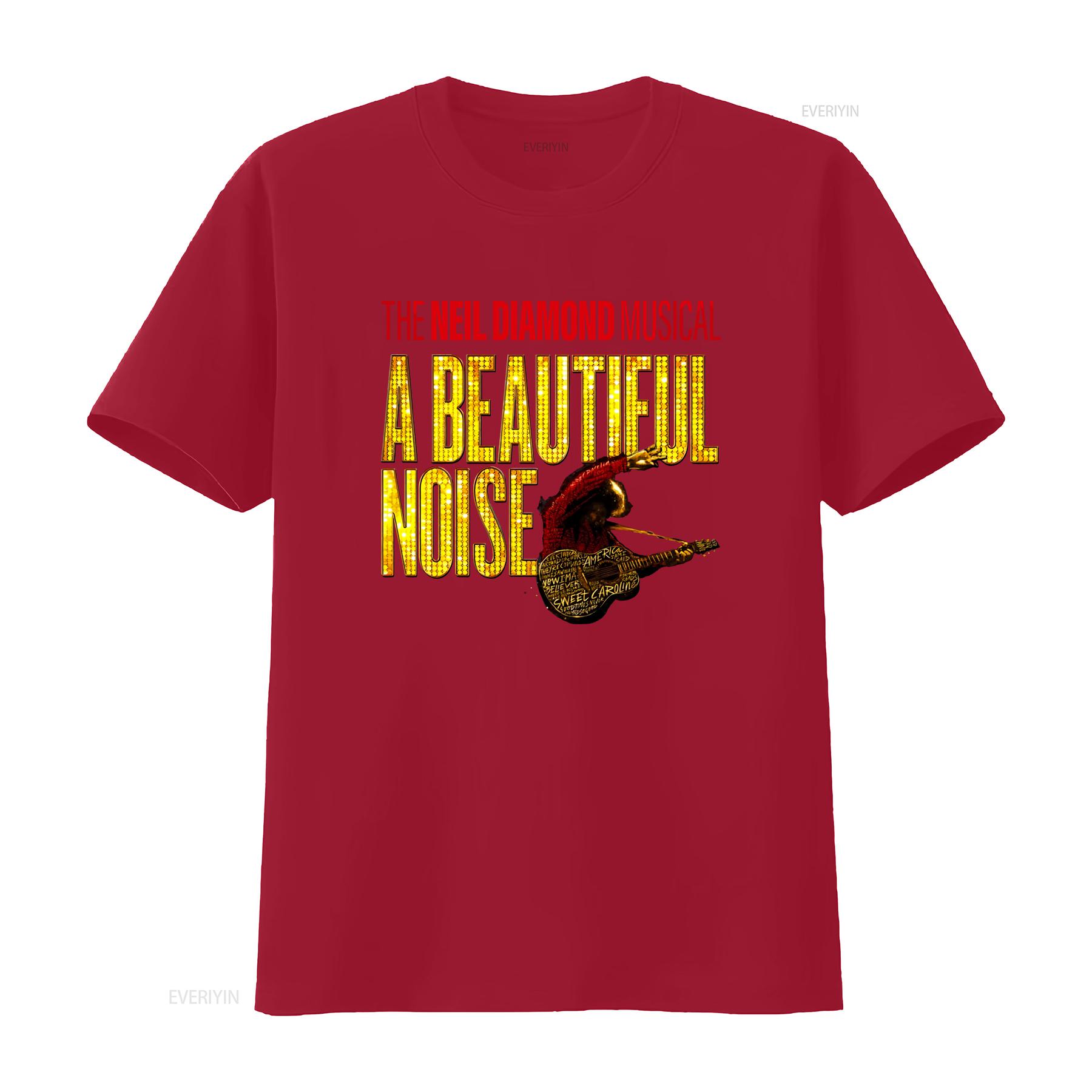

The Neil Diamond A Beautiful Noise Musical T Shirt Ideas Broadway Lover hoodie vintage Washed Versatile graphic Unisex Stylish S