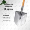Yongdai Heavy Duty Square Head Shovel with Wooden Handle