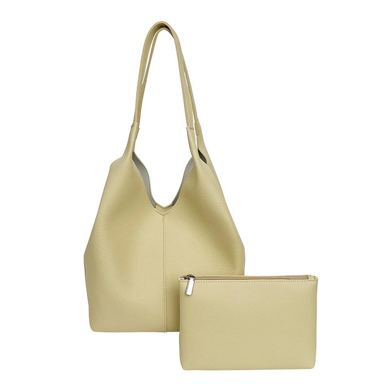 New Large-Capacity Bag, Women'S High-End Sense Niche Class Commuter Bag Versatile Shoulder Tote Bag