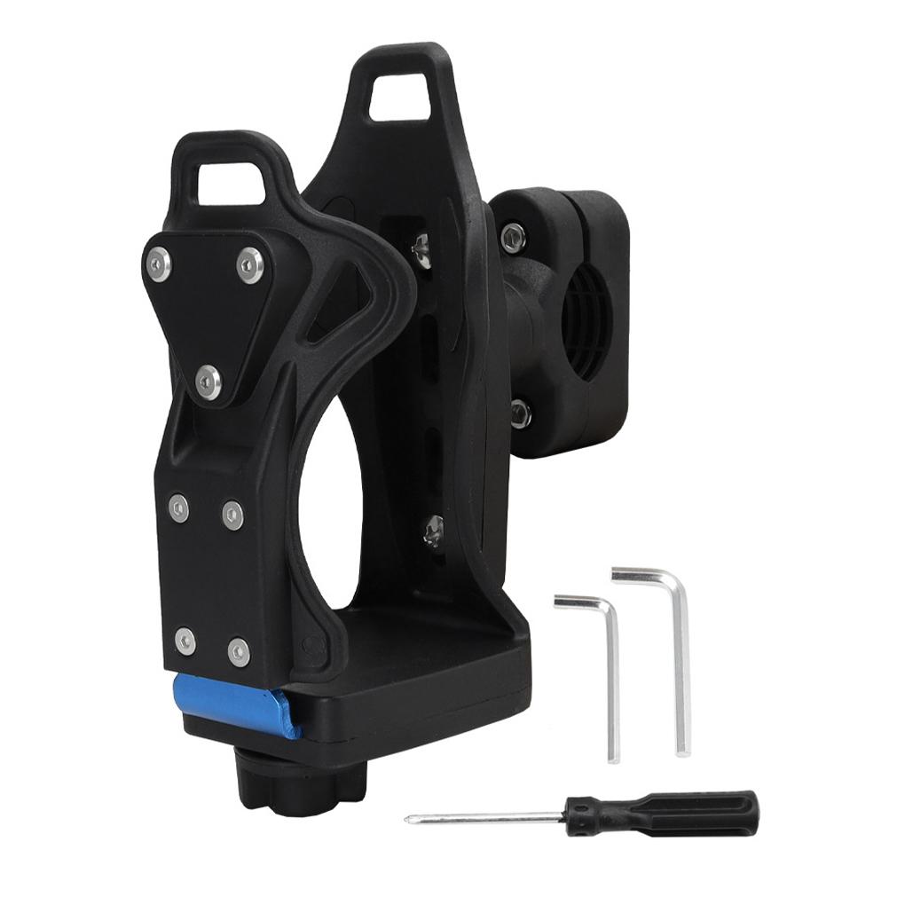 

Подстаканник для мотоцикла Подстаканник для бутылки с водой Регулируемый подстаканник Прочный Портативный Черный Синий