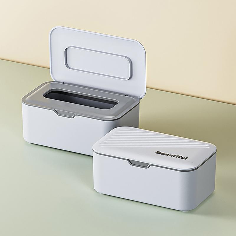 

Коробка для влажных салфеток Настольная упаковка Детские салфетки Коробка для хранения бумаги Бытовая коробка для салфеток серый