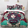 Retro Abstract King Queen Duvet Cover Colorful Vintage Bedding Set for Teens Adult Modern Art 3D Polyester Quilt Cover