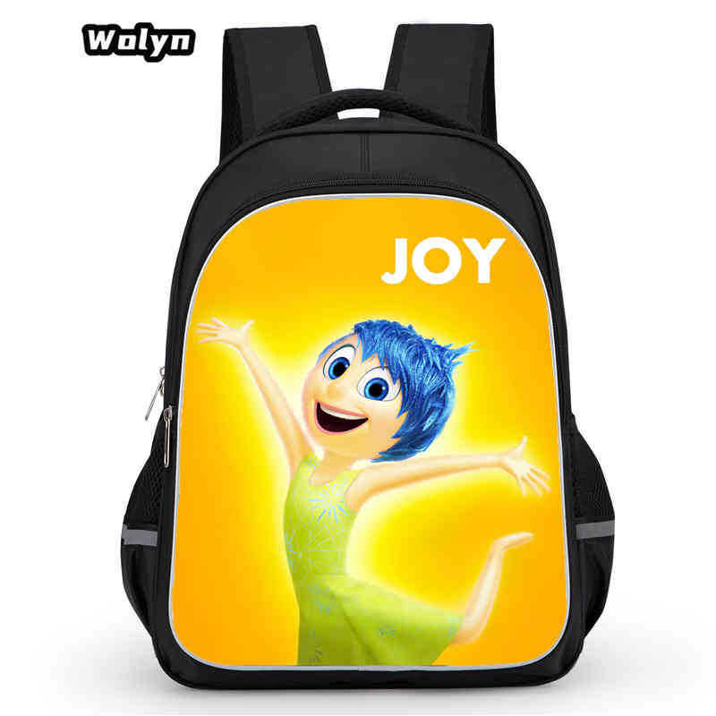Mind Secret Service 2Ide Out Simple Cute Backpack Student School Bag Backpack