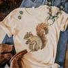 T-shirt scoiattolo Donna designer grafica harajuku t-shirt ragazza Unisexga abbigliamento
