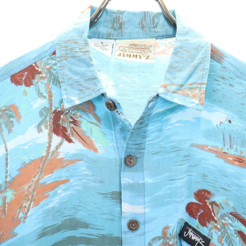 JIMMY'Z Short sleeve Aloha shirt S light blue Men's Used