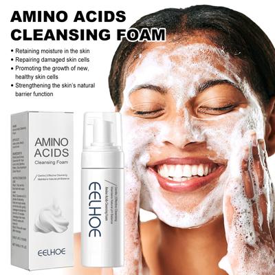 Facial Cleanser Foam Face Wash Remove Blackhead Moisturizing Shrink Pores Deep Cleaning Oil Control Whitening Skin Care