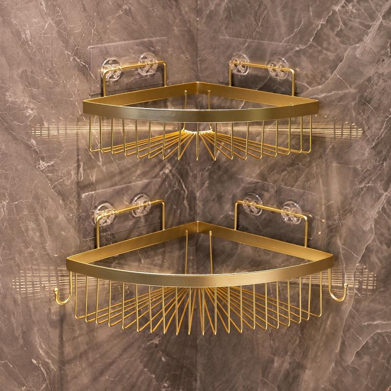 Toilet storage rack bathroom washbasin wall mounted storage rack toilet bathroom cosmetics storage box  bathroom accessories
