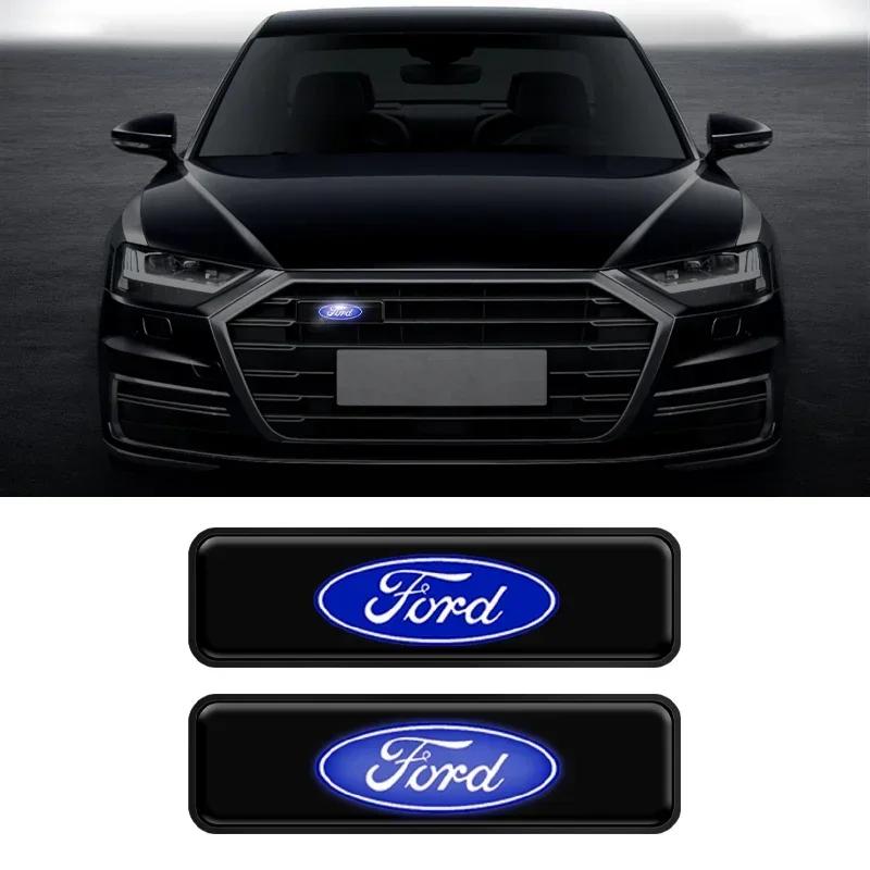 Nová 2026 Samolepka na auto Nová 2025 Horká Modifikované Světlo LED Dekorativní Světlo na Přední Mřížku Auta Pro Ford S Max Ford Focus Mk2 Mk3 Fie