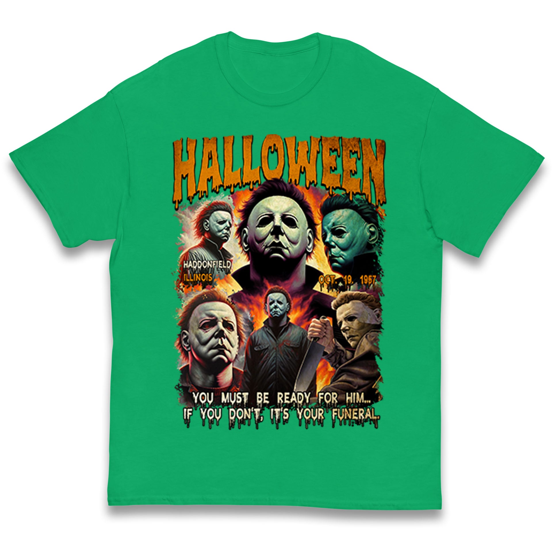 Michael Myers Horror Halloween Bootleg Kids T Shirt 120