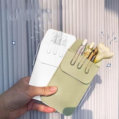 New 1PC PU Pencil Bags for Clothes Pocket Doctor Nurse Staff Leak-proof Pen Pouch Hospital Business Pen Holder Supplies