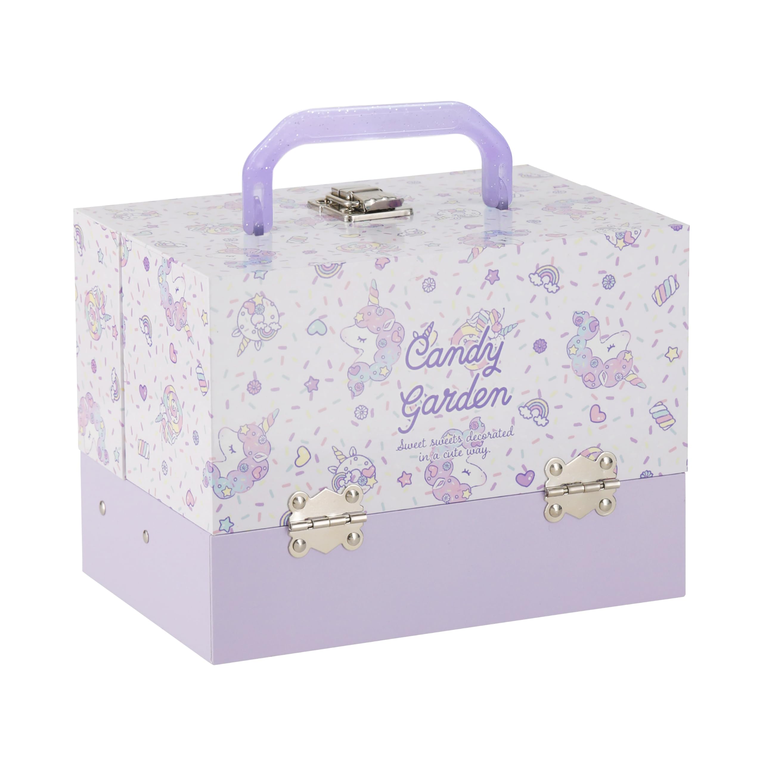 Race Candy Garden Vanity Makeup Ages Cosmetics 900002 Box, 6+, & Accessories, фиолетовый