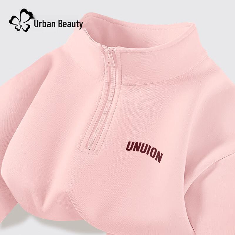 Women's American Retro Polo Collar Sweatshirt