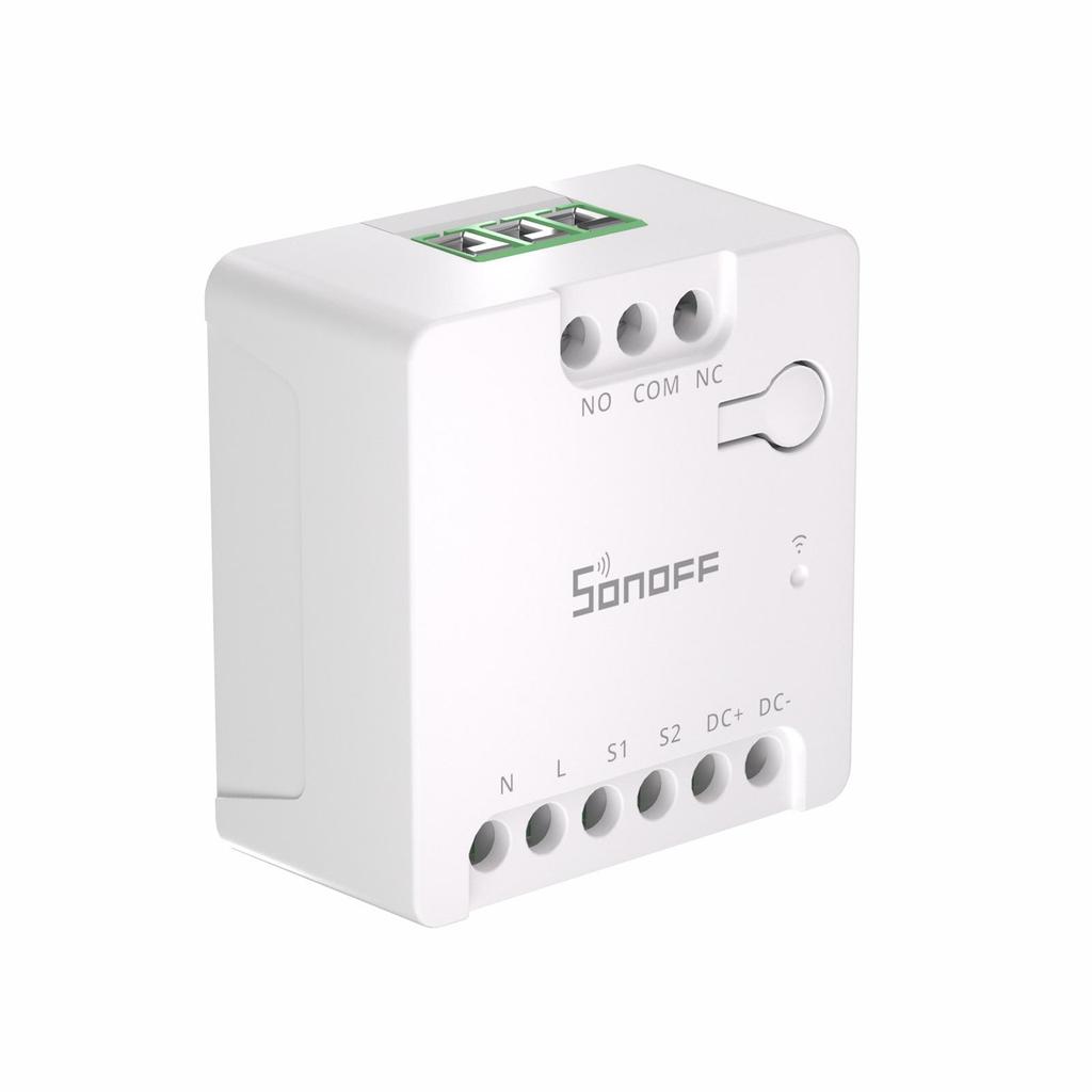 SONOFF MINI-D WiFi Smart Switch with AC/DC Power Support and Matter Dry Contact Relay.