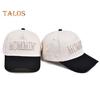 Women Baseball Cap Adjustable Cotton Embroidery Letters Baseball Cap Outdoor Ponytail Truck Hat for Casual Daily Wear