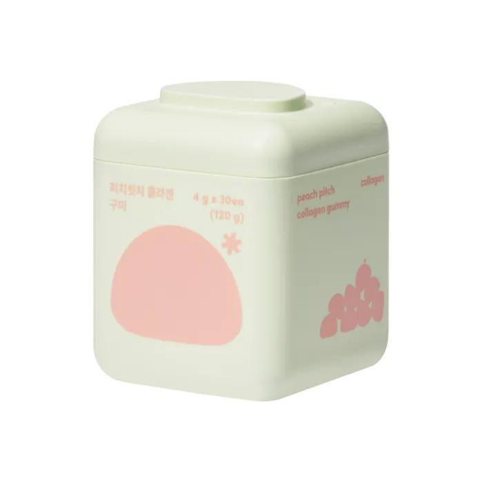 Peach Juice Jelly Peach Peach Collagen Gummy (30 Gummies/fish Collagen)