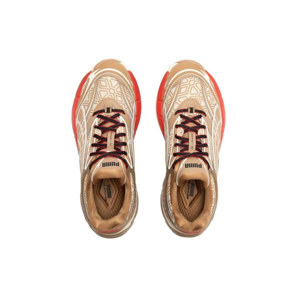 Puma Velophasis Luxe Sport - Tigers Eye Unisex Sneakers Brown Frosted-Ivory 390537-02