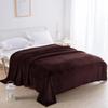 Dark Brown Gold Velvet Blanket Coral For Sofa Air Throw Travel Light Thin Mechanical Wash Flannel Blankets Winter Soft Warm