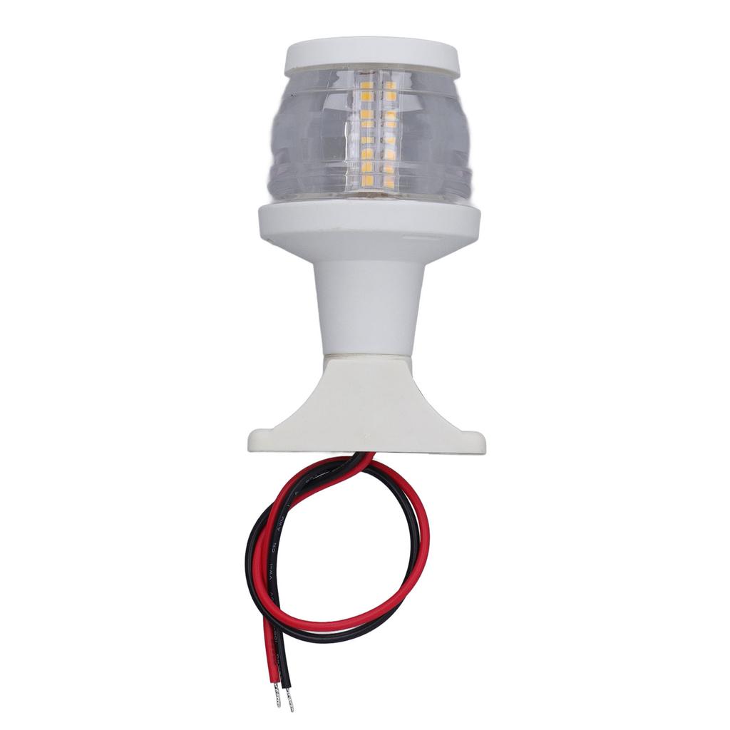 4 Inch White LED Marine Navigation Anchor Light 360 Degree All Around IP65 Waterproof 250LM Anchor