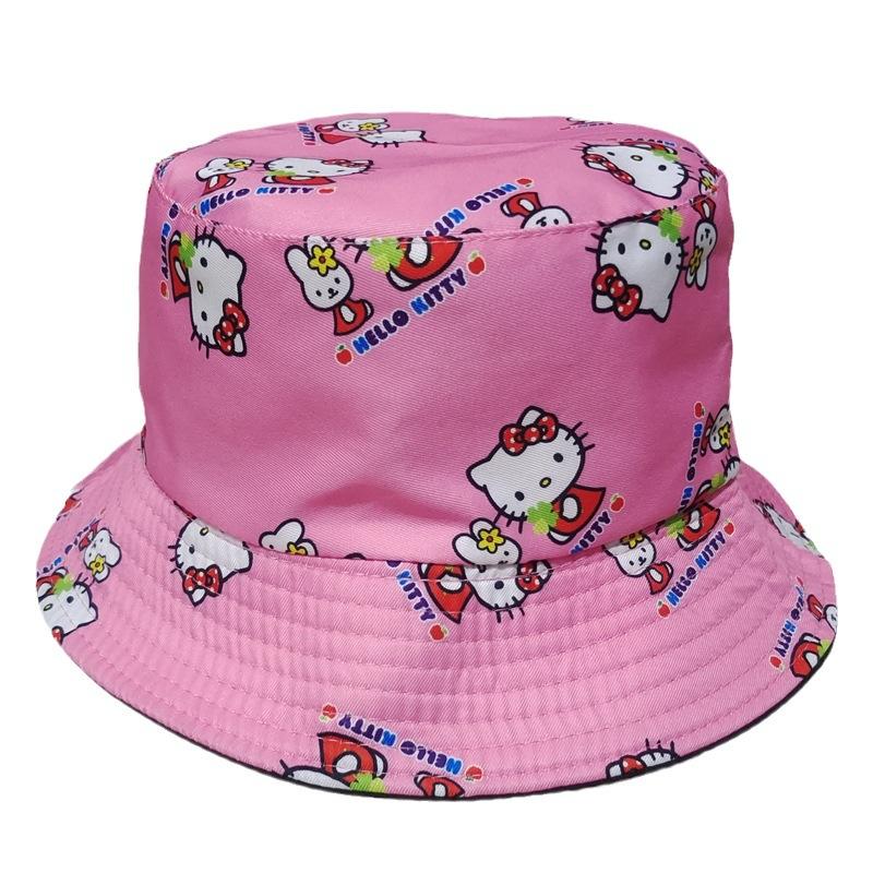 Adorable Anime Children's Fisherman Hats Bucket Hat for Women Men Lightweight Outdoor Travel Fishing Hat
