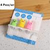 Japanese Style 1-7 PCS Mini Ketchup Bottle Mini Condiment Dispenser Honey Mustard Squeeze Sauce Container for Office BBQ Salad