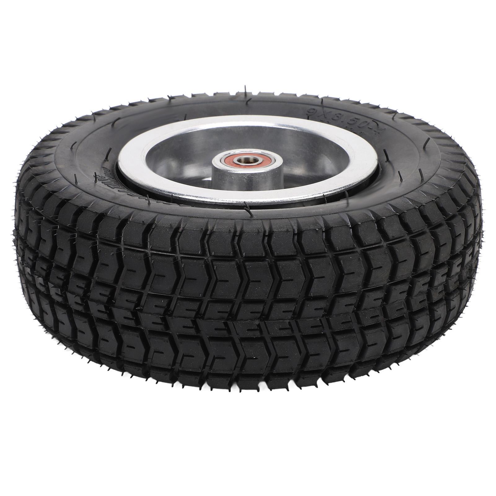 

Шина 4 дюйми з маточиною колеса 9X3.50-4 Заміна колеса та шини для картів, міні-позашляховиків, міні-мотоциклів