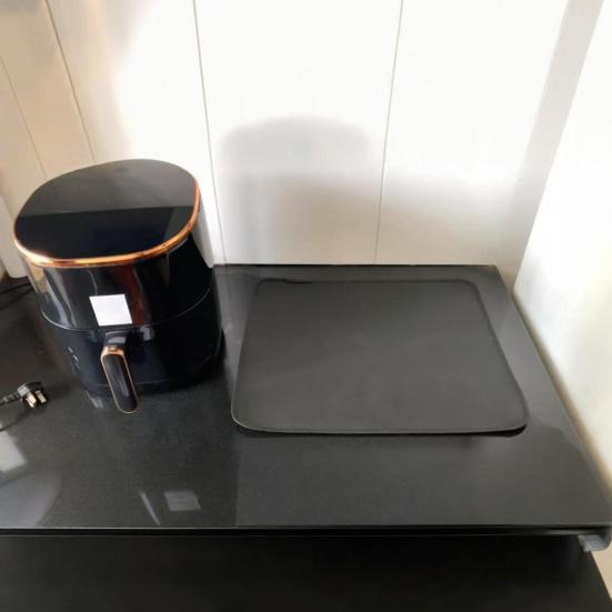 Heat Resistant Protective Pad for Air Fryer Coffee Maker Non-slip Countertop Mat Oil Stain Resistant Kitchen Appliance Accessory