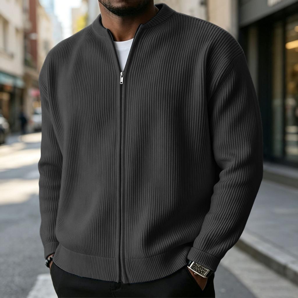 Men's Corduroy Long Sleeve Casual Jacket for Everyday Wear