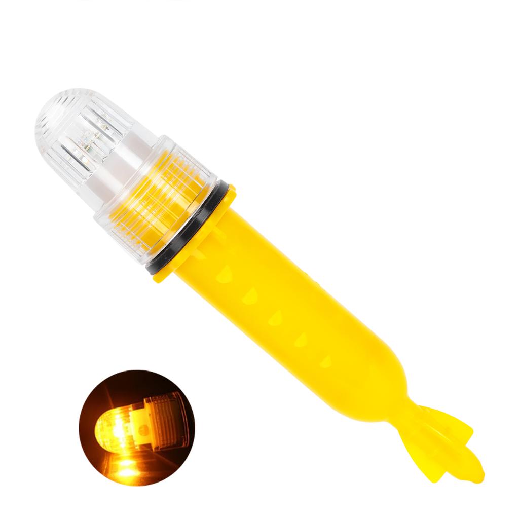 LED Rundumleuchte Intelligente Lichtsteuerung IP65 Wasserdicht für Marine Schiff NachtfischenGelb