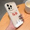 Cartoon Christmas Tree Snowman Phone Case For iPhone 17 Air 16 15 14 Plus 13 12 11 Pro Max 8 7 X Santa Claus Gift Shockproof Folds Texture Soft Cover