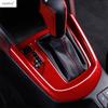 Gear Shift Panel / Dashboard AC Air Vent / Water Cup / Steering Wheel Cover Trim For Mazda CX-3 CX3 2016 - 2024 Red Accessories