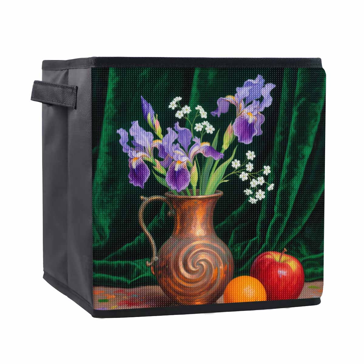 

Beautiful Lavender 5D Diamond Painting Storage Basket Full Round Drill Mosaic Diamond Embroidery Cross Stitch Kits Home Decor Home Decor 25cmx25cm