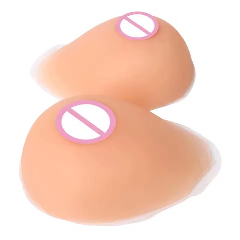 1 pairs self-adhesive False breast Artificial Silicone Breast Forms for Postoperative crossdresser Transgender Drag Queen Sissy