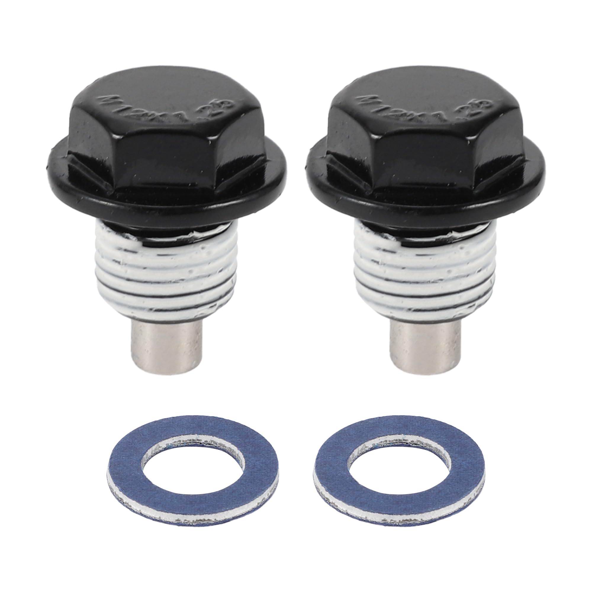 

HEROFFIX Сумісний Toyota Tacoma Tundra Camry Colora 4 Runner Зливна пробка піддону Гвинт Ремонт № 9043012031 Білий метал Магнітний M12x1.25 білий