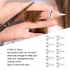 Hair Parting Ring Professional Home Salon Hair Selecting Tool Hair Pin Magnetic Wristband Stying Tool