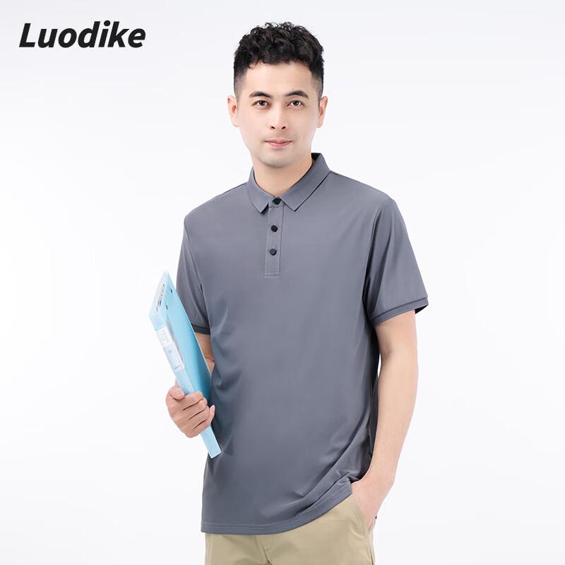 

Luodike Unisex Quick-Dry Short-Sleeve Polo Shirt M