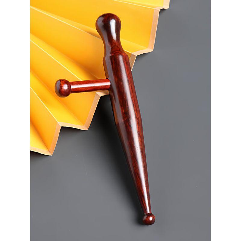 Purple Sandalwood Acupoint Massage Pen, Sandalwood Meridian Stick, Acupoint Stick, Beauty Stick, Foot Massage Stick, Acupoint Meridian Massage