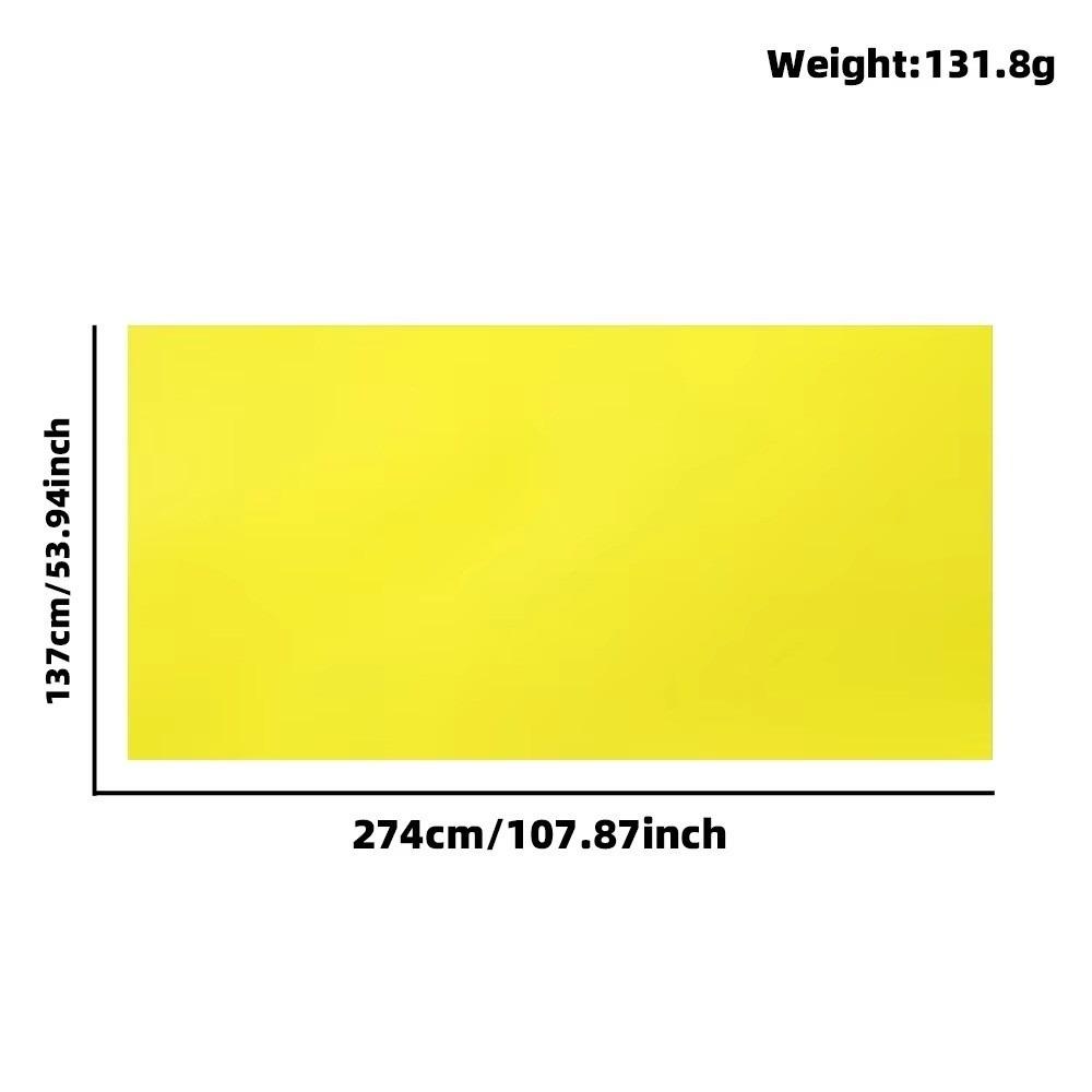 Thickened Fluorescent Tablecloth Solid Color Macaron Table Cover Disposable Tablecloth Bar Decor