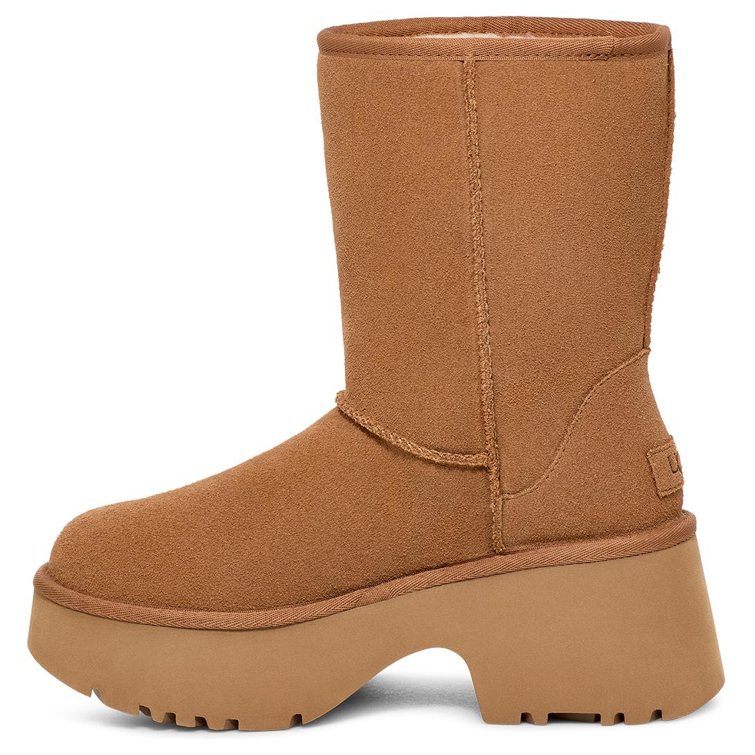 

UGG Удобные толстые подошвы Простые короткие сапоги женские сапоги Каштан 1158310-CHE 36