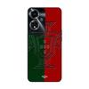 Phone Case - MANIACASE - Oppo A59 5G - Green and Red Portugal Logo - Flexible - TPU Silicone