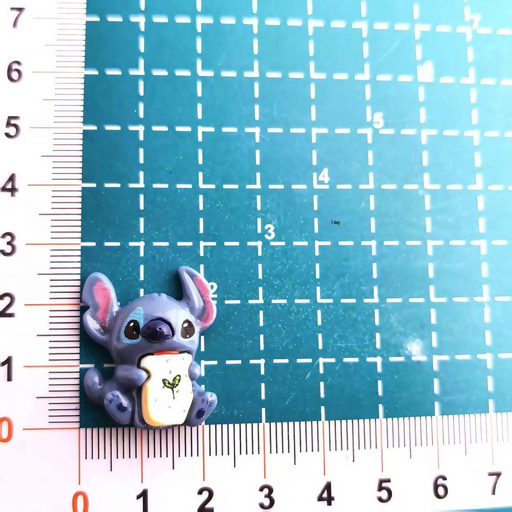 Blue Baby Cartoon DIY Resin Accessories for Hair Clips, Phone Cases, and Shoe Buckles