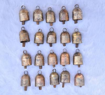 20 Pièces Cloches Métalliques Or Rustique 1,5 Pouce Pour Bricolage, Ornements de Noël, Décor de Ferme, Guirlande Vintage, Carillons Éoliens, Cloches de Sorcière