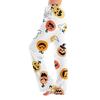 Adult Halloween Print Loose Fit Casual Pajama Pants No Drawstring for Sleep