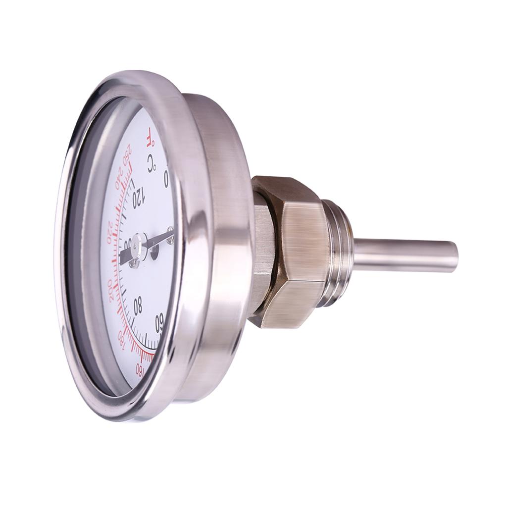 Stainless Steel 0 Celsius -120 Celsius  BBQ Grill Smoker Thermometer Temperature Meter Tester Monitor