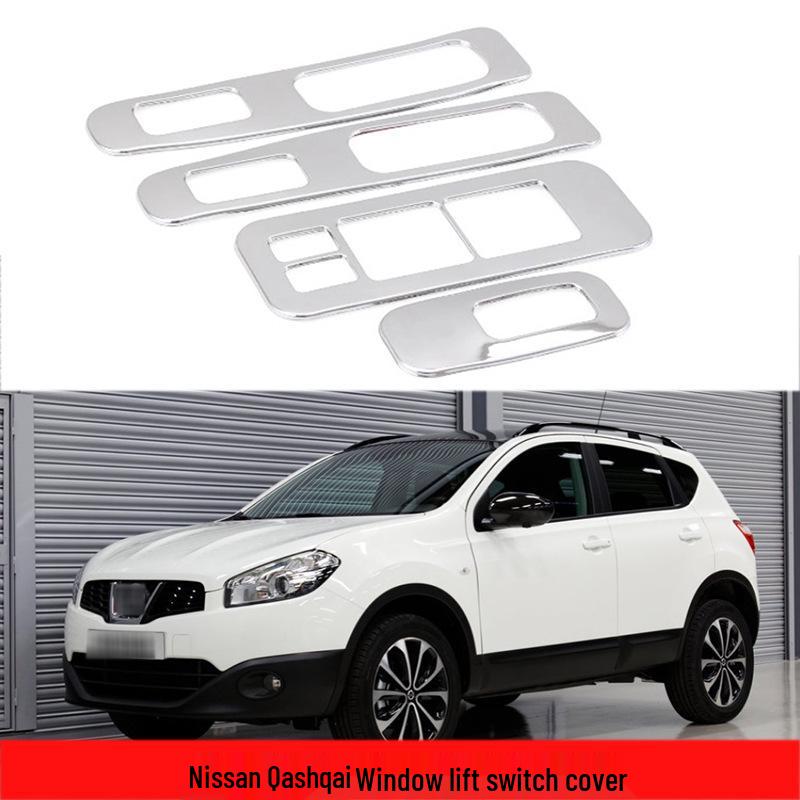 08-13 Nissan Qashqai Window Switch Cover Decoration